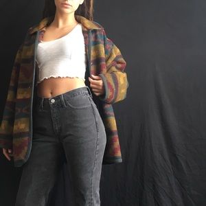 Colorful winter coat